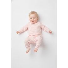 Tiffany Baby & Kids Puffy Cloudy Tasarımlı Pijama Takımı Pembe