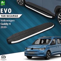 S-dizayn Vw Caddy 4 Evo Aluminyum Yan Basamak 193 Cm 2020 Üzeri
