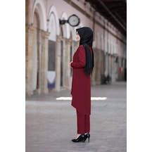 İbrahim Burak Etiler Collection Dilay İkili Takım Bordo 5320