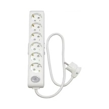 Multi-let 6'lı Anahtarlı 9 Metre Topraklı Çocuk Korumalı Kablolu Grup Priz