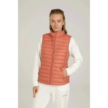 Lumberjack Wb Vest 4sn34 Kadın Yelek - Terracota Gül Kurusu