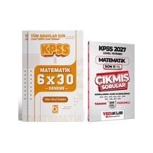 2027 Kpss Gygk Matematik Çıkmış Sorular Ve Deneme Seti 2 Kitap Bigelio + Yediiklim