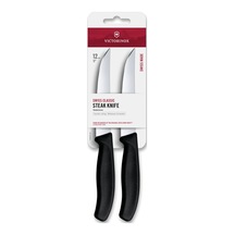 Victorinox Swiss Classic 12cm Düz Biftek Bıçağı, Siyah, Blisterli