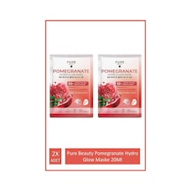 Pure Beauty Pomegranate Hydro Glow Maske 20ml 2x