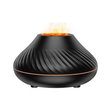 Novahub Renkli Led Alevli Nemlendirici Ve Esans Yağı Difüzörü, Romantik Hava Yumuşatıcı