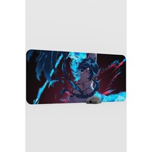 Kaeya Genshin Impact Anime Oyuncu V5 - 90x40 Xxl Gaming Mouse Pad Fare Altlığı