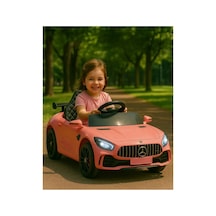 444 Gtr Sport 12v Uzaktan Kumandalı Akülü Araba - Pembe Lüks Çocuk Aracı