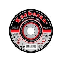 Karbosan İnox Metal Kesici İnce Taş 115 Mm Kesici Karbosan İnox Metal Kesici İnce Taş 115 Mm Kesici