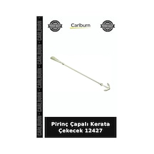 Özel Üretim Dekoratif Aksesuar Hediye Pirinç Çapalı Kerata Çekecek 12427
