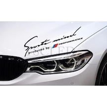M Performance Sticker Kabut Yapıştırma Mind Araba Sticker