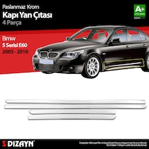 S-dizayn Bmw 5 Serisi E60 Krom Kapı Yan Çıtası 2005-2010