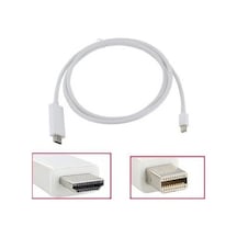 180 cm. Mini Displayport Hdmi Çevirici Thunderbolt to HDMI Kablo