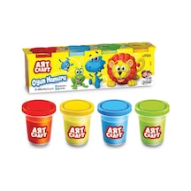03281 Art Craft 4lü Oyun Hamuru / 488 Gr Çok Renkli