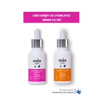 Mia Klinika Aydınlatıcı C Vitamini Ve Cilt Pürüzsüzleştirici Leke Serum 2'li Set