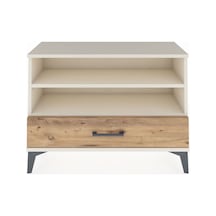 Arges Şifonyer 2 Raflı Tek Çekmeceli 88x30x64 Aytaşı-çam Aytaşı
