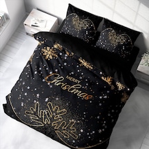 Monohome Yılbaşı Süsü Merry Christmas Çift Kişilik 3D Nevresim Ta (519354419) Siyah Monohome Yılbaşı Süsü Merry Christmas Çift Kişilik 3D Nevresim Ta (519354419) Siyah