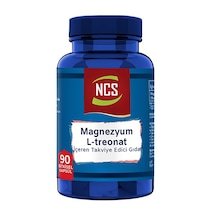 Magnezyum Magnesium L-Threonate Vejeteryan 90 Bitkisel   Kapsül