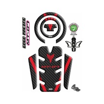 Yamaha Mt07 2021 - 2024 Uyumlu Tank Pad 002 Çok Renkli
