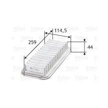 Valeo 585059 Hava Filtresi 1444pv 1444pw 1444rg