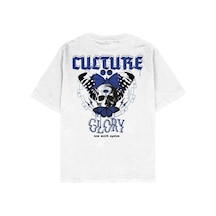 Tarzsokak Glory Beyaz Oversize Unisex T-shirt