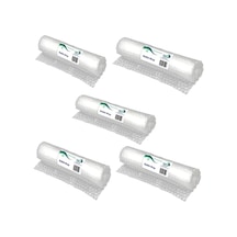Balonlu Naylon Sargı 5 Adet 48 Cm En 5 Metre Boyunda Havalı Eşya Koruma Ambalaj Pat Pat 5' Li Açık Indigo