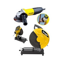 Dragro DRG-4200 Sarı Professional Profil Ve Metal Kesme Makinası Ve Taşlama