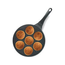 Thermoad Granit Döküm Emojili Pankek Tavası Gri 28 Cm Gri