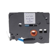 BROTHER P-Touch TZE 133 SEFFAF ETIKETE MAVI 12mm x 8m Uyumlu