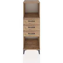 Hyperion Dolap 2 Raflı 2 Çekmeceli Tek Kapaklı 44x44x134 Çam-çam Atlas Çam
