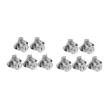 Oval Çekmece Ve Dolap Kilitleri 10 + 2 Adet 0.30 Mm