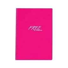 Keskin A4 60 Yp.düz Pp Kapak Free Defter Çok Renkli