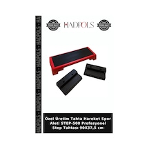 Özel Üretim Tahta Hareket Spor Aleti Step-500 Profesyonel Step Tahtası 90x37,5 Cm