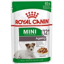 Mini Ageing 12+ Pouch Yaşlı Köpek Konservesi 12 Adet 85 Gr