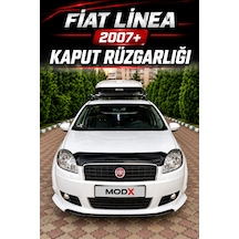 Fiat Linea 2007+ Araca Özel Kaput Rüzgarlığı 4mm
