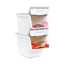 Çok Amaçlı Tekerlekli Organizer 12 Lt Tek Modül 3 Adet