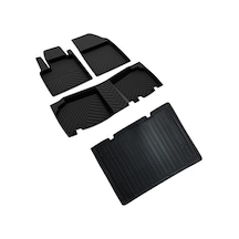 Renault Kangoo Ferrous 4D Havuzlu Kauçuk Paspas ve Bagaj Demirli Model İçin 3D Bagaj Havuzu 2024 ve Üstü