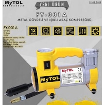 Mytol FY-001A Metal Gövdeli Ve Işıklı Araç Kompresörü