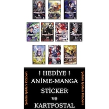 Seraph Of The End 16-17-18-19-20-21-22-23-24-25 Manga Seti 10 Kitap / Anime-manga Sticker Ve Kartpostal