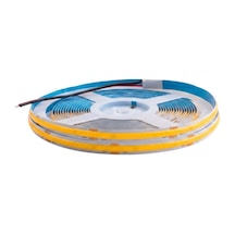24v 8mm Esnek Cob Şerit Led 2700k Gün Işığı 320 Ledli Ip20 5m