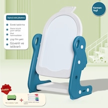 Mengtuo Çocuk Çizim Tahtası, Manyetik Yazı Tahtası, Tozsuz Şövale, Masa Ve Sandalye Çizim T Yürümeye Yazı Tahtası ve Aks. 56348174