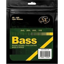 Sx Szstb1lm Light Top Medium Bottom Bas Gitar Teli 045-0.0105