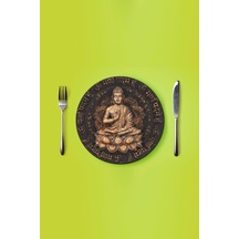 Çap 27 Put Desenli Cam Sunumluk Amerikan Servis Supla