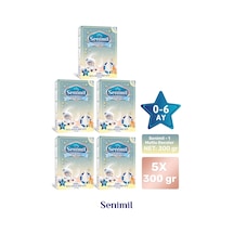 Senimil 1 Mutlu Geceler Bebek Sütü 300 G 5 Adet