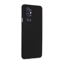 One Plus 9 Pro Kılıf Nano İçi Kadife Silikon - Siyah Bz8683140581466
