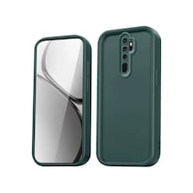 Xiaomi Redmi Note 8 Pro Kılıf Viera Silikon - Koyu Yeşil Koyu Yesil