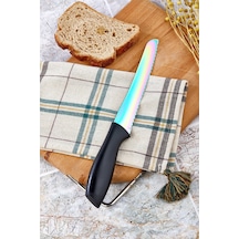 Lüx Bread Knife 34 Cm Titanyum Çelik Ekmek Bıçağı