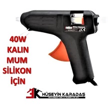 Mum Silikon Tabancası Kalın Mum Silikon İçin40w