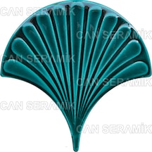 Can Seramik - 17x17 Cm. Kabartmalı Balık Pulu Seramik Karo N11.216