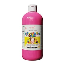 Pembe Parmak Boyası - 500gr Eğlenceli Sanat Aktiviteleri İçin 12