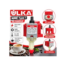 Ulka Nme Type 1 16w 230-240v Kahve Makinesi Su Pompası Elektromanyetik Pompa Kırmızı